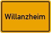 City Sign Willanzheim