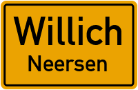 Straßenverzeichnis Willich Neersen