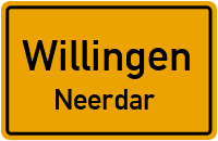 Neerdartalstraße in WillingenNeerdar