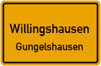Zellaer Straße in WillingshausenGungelshausen