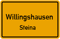 Straßenverzeichnis Willingshausen Steina