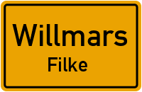 Weimarschmiedener Straße in WillmarsFilke
