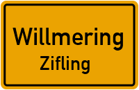 Straßenverzeichnis Willmering Zifling