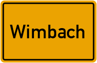 Hauptstraße in Wimbach
