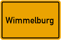 Ortsschild von Gemeinde Wimmelburg in Sachsen-Anhalt