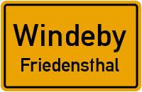 Lange Linie in WindebyFriedensthal