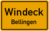 Straßenverzeichnis Windeck Bellingen