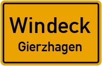 Straßenverzeichnis Windeck Gierzhagen