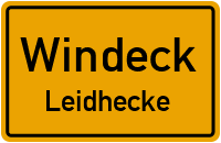 Straßenverzeichnis Windeck Leidhecke