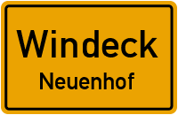 Straßenverzeichnis Windeck Neuenhof