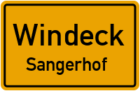 Straßenverzeichnis Windeck Sangerhof