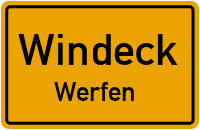 Feldstraße in WindeckWerfen