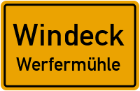 Straßenverzeichnis Windeck Werfermühle