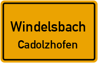 Cadolzhofen in WindelsbachCadolzhofen