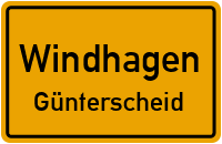 Straßenverzeichnis Windhagen Günterscheid