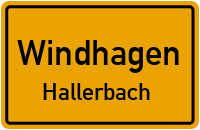 Im Nassen in WindhagenHallerbach