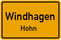 Weidenweg in WindhagenHohn