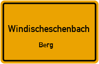 Straßenverzeichnis Windischeschenbach Berg