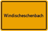 City Sign Windischeschenbach