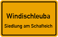 Rochlitzer Straße in WindischleubaSiedlung am Schafteich