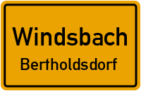 Straßenverzeichnis Windsbach Bertholdsdorf