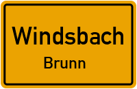 Straßenverzeichnis Windsbach Brunn