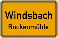 Straßenverzeichnis Windsbach Buckenmühle