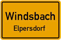 Straßenverzeichnis Windsbach Elpersdorf