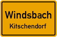 Straßenverzeichnis Windsbach Kitschendorf