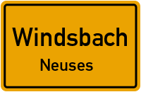 Neuses in 91575 Windsbach (Neuses)