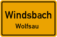 Straßenverzeichnis Windsbach Wolfsau
