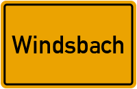 Wo liegt Windsbach?