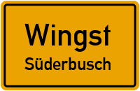 Kanalstraße in WingstSüderbusch