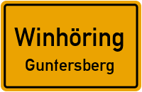 Straßenverzeichnis Winhöring Guntersberg