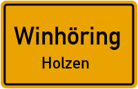 Straßenverzeichnis Winhöring Holzen