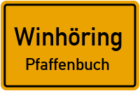 Straßenverzeichnis Winhöring Pfaffenbuch
