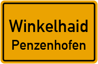 Schießhausweg in WinkelhaidPenzenhofen