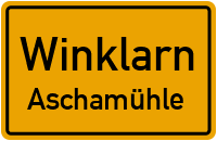 Straßenverzeichnis Winklarn Aschamühle