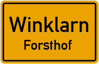 Straßen in Winklarn Forsthof