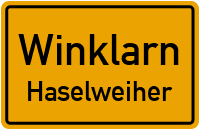 Straßenverzeichnis Winklarn Haselweiher