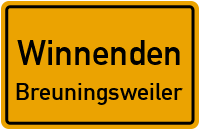 Flurstraße in WinnendenBreuningsweiler