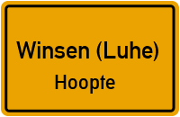 Hoopter Sportplatz in 21423 Winsen (Luhe) Hoopte (Niedersachsen)