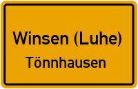 Tönnhäuser Dorfstraße in Winsen (Luhe)Tönnhausen