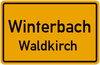 Am Däferberg in WinterbachWaldkirch