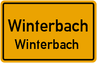 Klosterbergerstr. in WinterbachWinterbach