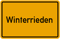 Winterrieden in Bayern