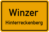 Straßen in Winzer Hinterreckenberg