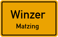 Straßenverzeichnis Winzer Matzing