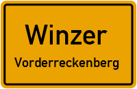 Arberstraße in WinzerVorderreckenberg