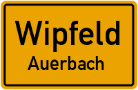 Lindenstraße in WipfeldAuerbach